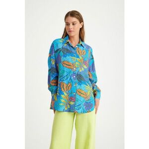 Camasa regular-fit cu model - Multicolor imagine