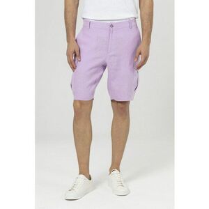 Pantaloni cargo de in - Lila imagine