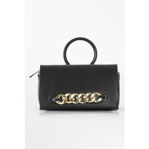 Geanta crossbody de piele sintetica - Negru imagine