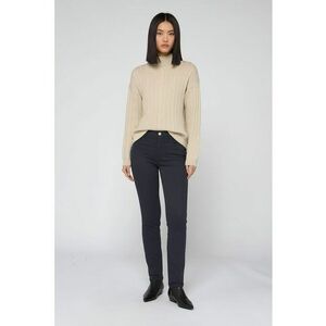 Pantaloni slim fit - Gri antracit imagine