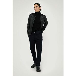 Blugi regular fit cu talie medie - Albastru ultramarin imagine