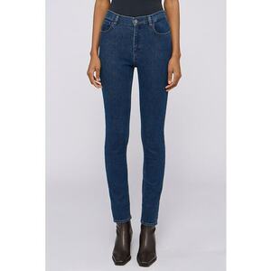 Blugi skinny - Albastru inchis imagine