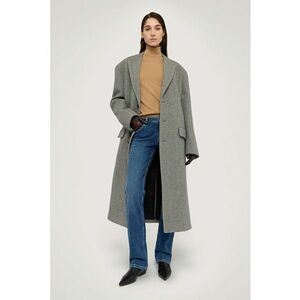 Blugi regular fit cu talie medie - Albastru inchis imagine