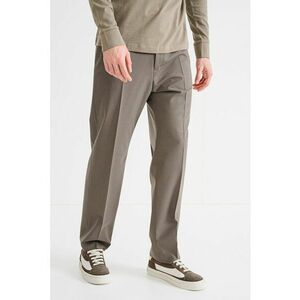 Pantaloni cu pensa Teagan - Maro taupe deschis imagine