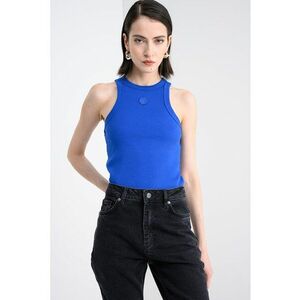 Set de top-uri slim fit - 2 piese - Negru/Albastru royal imagine