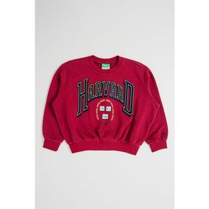Bluza de trening cu imprimeu text - Visiniu imagine
