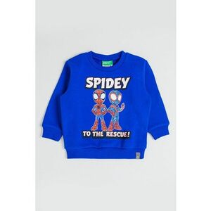 Bluza de trening cu imprimeu Spiderman - Rosu/Albastru royal imagine