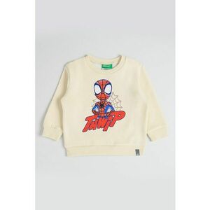 Bluza de trening cu imprimeu Spiderman - Rosu/Bej imagine