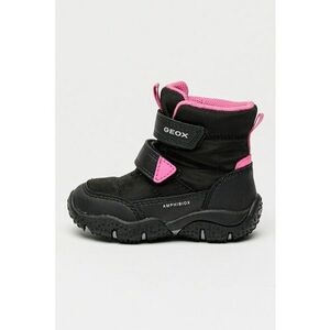 Ghete impermeabile cu inchidere velcro Baltic - Negru/Roz aprins imagine