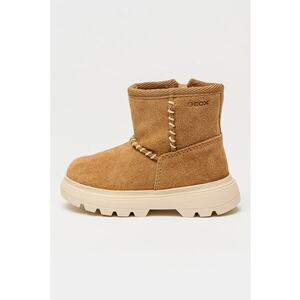 Ghete de piele intoarsa Kiddartah - Maro camel imagine