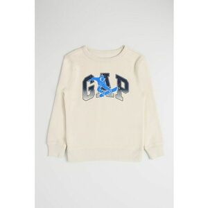 Bluza cu imprimeu logo - Bej deschis imagine