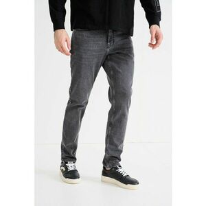 Blugi slim-fit - Gri inchis melange imagine