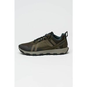 Pantofi sport impermeabili cu insertii de plasa Winsor Trail - Negru stins/Kaki inchis imagine