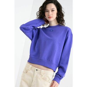 Bluza de trening relaxed fit Delessa - Ametist imagine