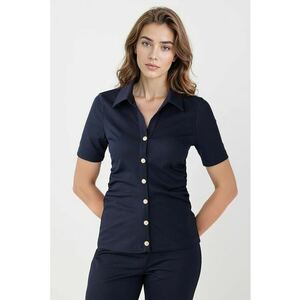 Camasa slim fit - Bleumarin imagine