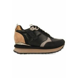 Pantofi sport wedge Anif - Negru imagine