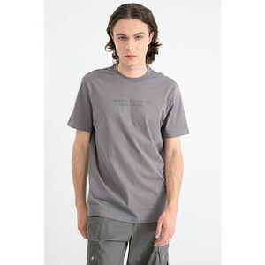 Tricou cu imprimeu logo - Gri inchis imagine