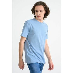 Tricou regular fit de bumbac - Albastru lavanda imagine