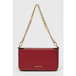 Geanta crossbody de piele cu maner detasabil de lant Bryant - Violet tyrian imagine
