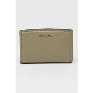 Portofel de piele cu logo metalic Bryant - Maro taupe imagine