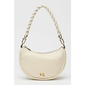 Geanta de piele cu bareta de umar Kyla - Crem imagine