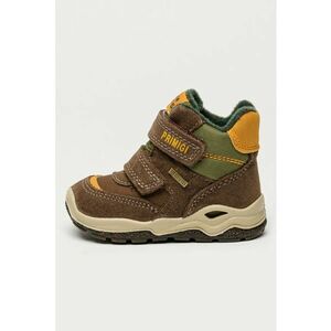 Ghete de piele intoarsa si material textil cu tehnologie Gore-Tex - Portocaliu imagine