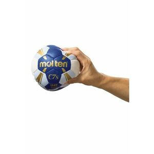 Minge handbal C7s - minge metodologică - squeezy - albastru/alb/auriu - O 150mm imagine