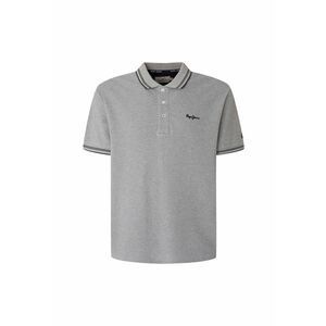 Tricou polo cu logo Jett - Gri imagine
