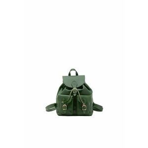Rucsac de piele cu bareta ajustabila - Verde imagine