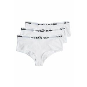 Set de chiloti hipster - 3 perechi - Alb imagine