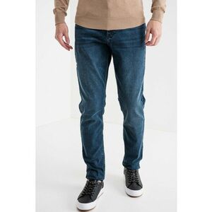 Blugi regular-fit cu buzunare - Albastru imagine