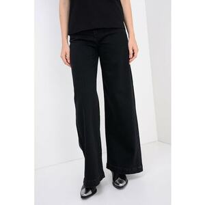 Blugi relaxed fit cu croiala ampla Bellagio - Negru imagine