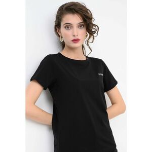 Tricou slim fit - Negru imagine