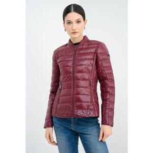 Jacheta cu buzunare cu fermoar - Visiniu imagine