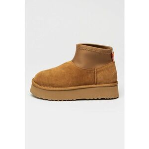 Ghete de pile intoarsa Brogan - Caramel imagine