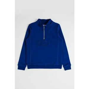 Bluza de trening din amestec de bumbac organic - Albastru inchis imagine