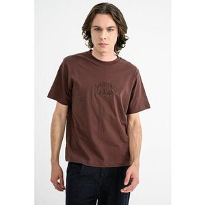 Tricou lejer din bumbac Bleeker - Violet pruna imagine