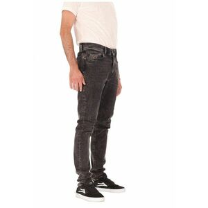 Blugi slim fit - Gri imagine