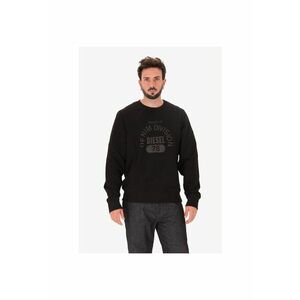 Bluza de trening cu imprimeu logo frontal - Negru imagine