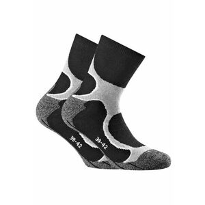 Set de sosete unisex pentru alergare - 2 perechi - Gri imagine