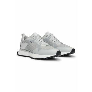 Pantofi sport cu insertii de plasa Jonah - Alb imagine