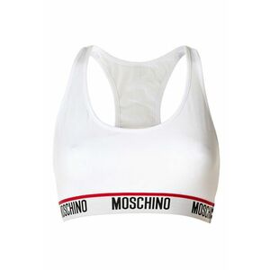 Bustiera cu spate decupat - Alb imagine