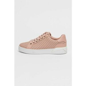 Pantofi sport cu aspect impletit - Roz prafuit imagine