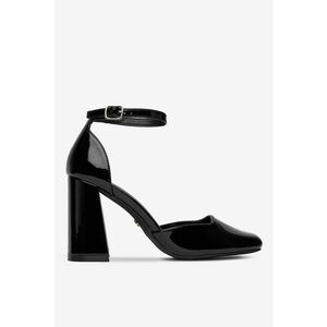 Pantofi Sintetic Negru - Negru imagine