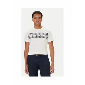 Tricou barbati - alb - 100% bumbac - imagine