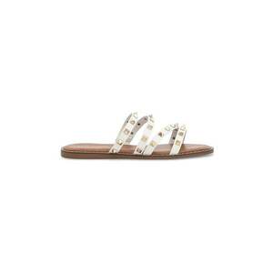 Slapi dama - 590559 - Piele ecologica - Alb - Alb imagine