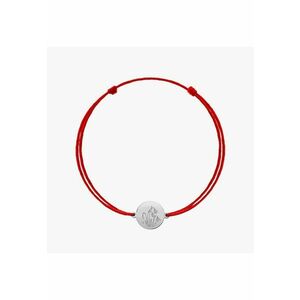 Bratara snur din agint Birth Flower - January Snowdrop imagine