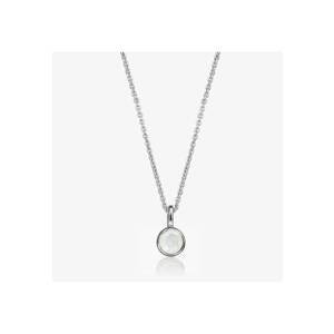 Colier din argint Birthstone June - Piatra Lunii imagine