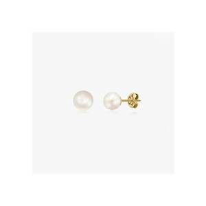Cercei din aur Pearl Studs imagine