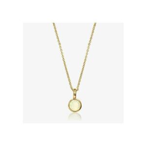 Colier din argint Birthstone Golden October - Opal imagine